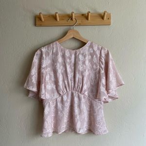 Express light pink blouse - Size S
